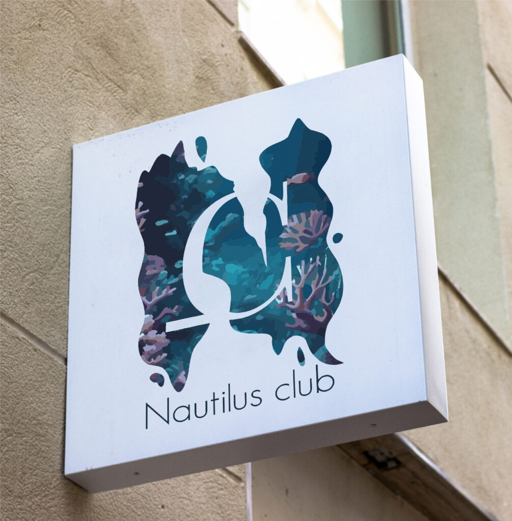 Façade Nautilus Club monogramme